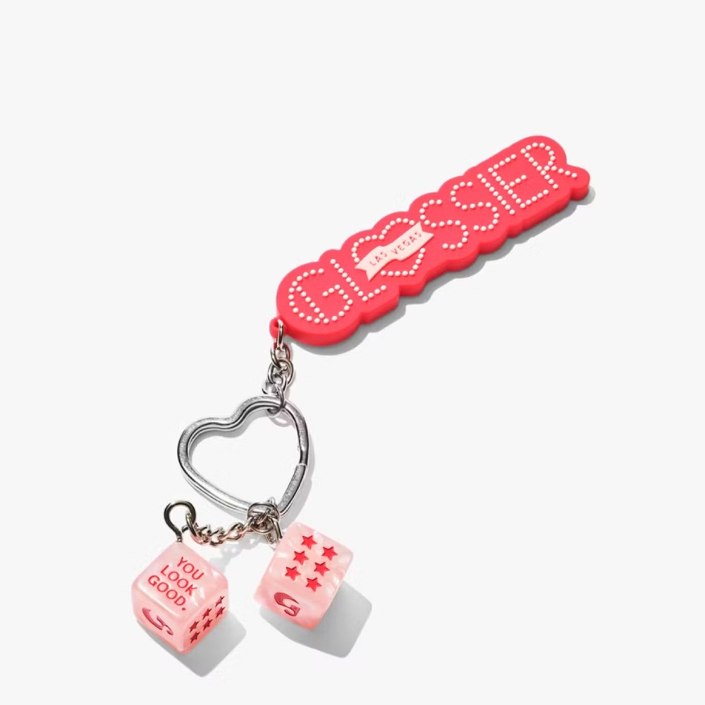 Glossier LV Keychain🎲💕